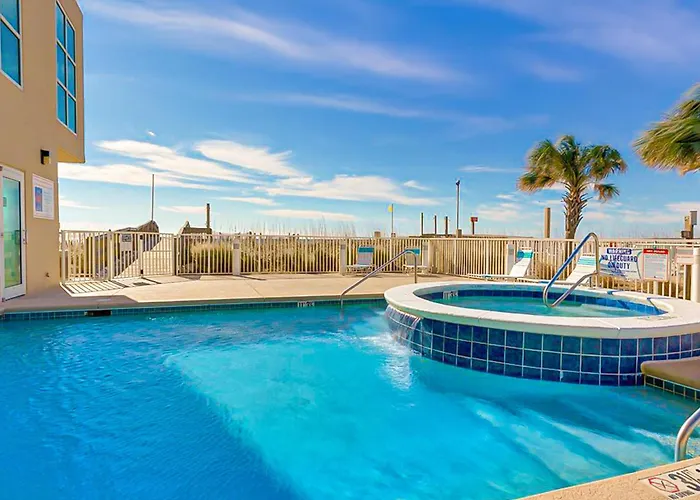 Holiday home Beachfront Wlarge Balcony Shared Hot Tub Pool Sauna Free Wifi Ac Gulf Shores